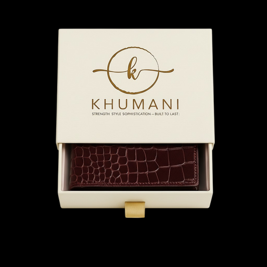 Cherry Wallet – Croco Leather